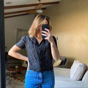 Molly Green Button Up